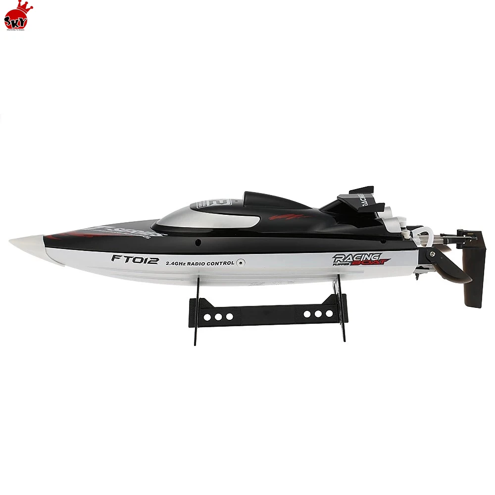 Feilun RC Boat FT012 2.4G Brushless 45km/h High Speed RC Racing Boat with Water Cooling Self-righting System vs Flytec RC Toys