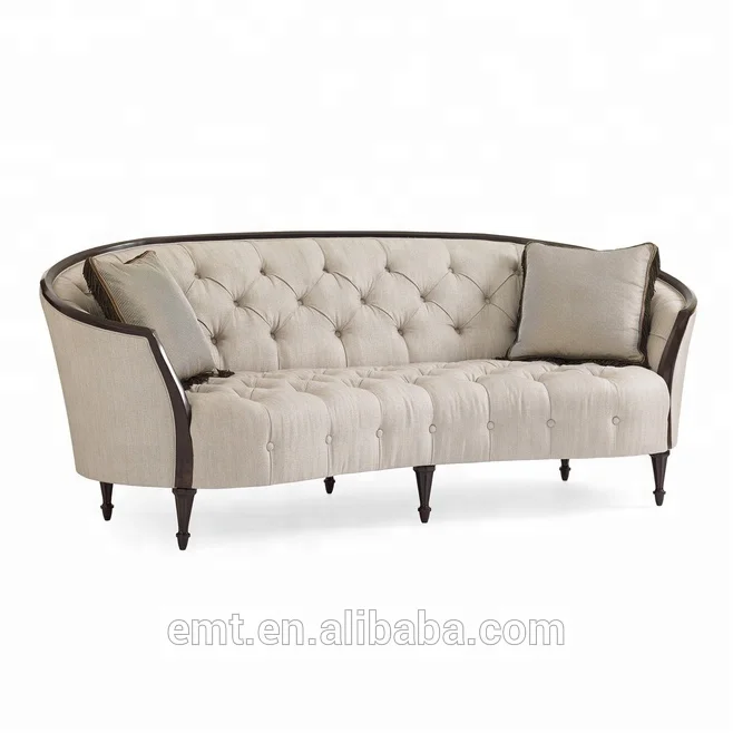 European Modern Chesterfield Sofa Nova Living Room Couch Design Style Hotel Living Room Fabric 21bssc006 White Sofas Modernos