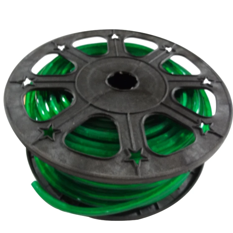 2020 ПВХ водонепроницаемая разноцветная недорогая очень плоская светодиодная веревка, светодиодная веревка