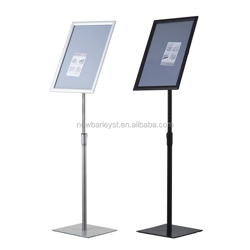 A3 A4  poster stand with square base