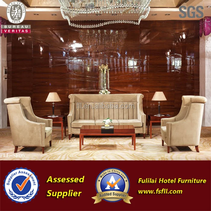 5 star hotel modern & elegant lobby furniture