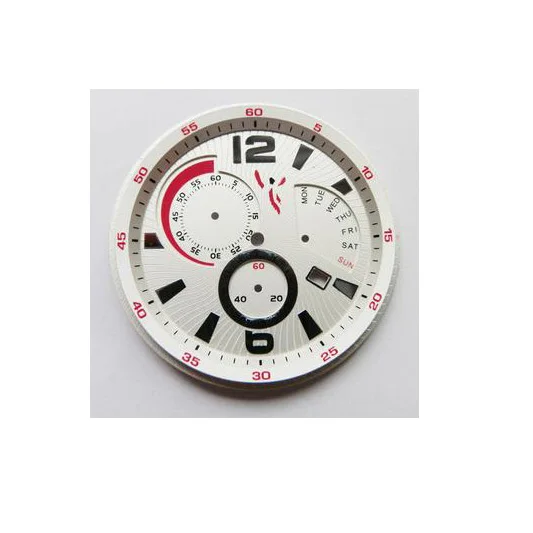 Low MOQ Custom Logo Wrist Watches Water Resistant Big Watch Dial