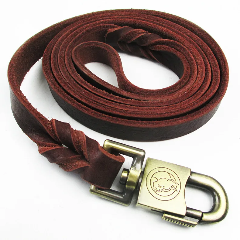 Walking Training Leads for German Shepherd Leather Training Leash