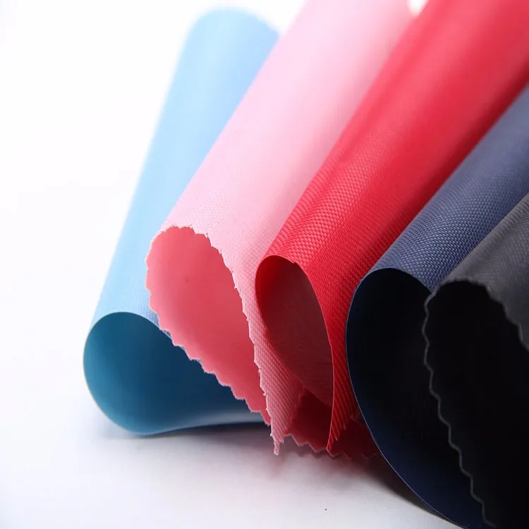 840D PVC coated polyester oxford bag fabric