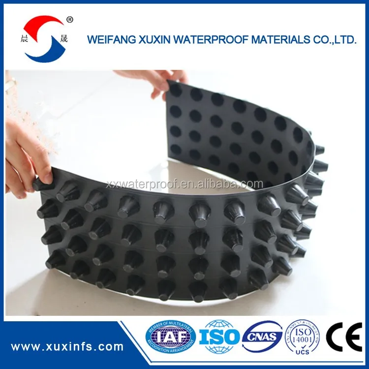 Drain BASEMENT CELLAR CAVITY DRAIN WATERPROOF TANKING MEMBRANE