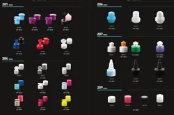 20mm 24mm 28mm Custom bottle plastic cap push pull caps pull push