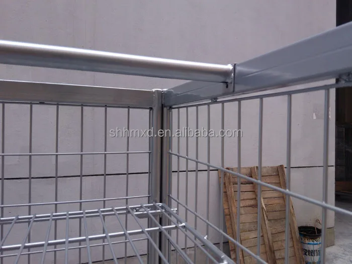 
Steel laundry cage 