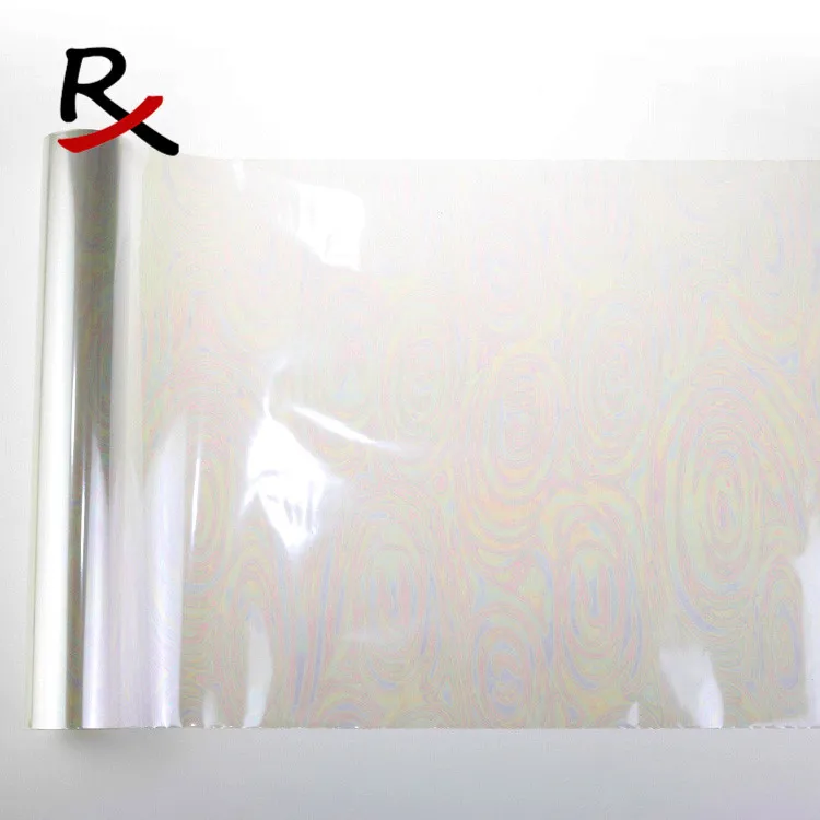 7002# fabric & leather hot stamping hologram foil transparent