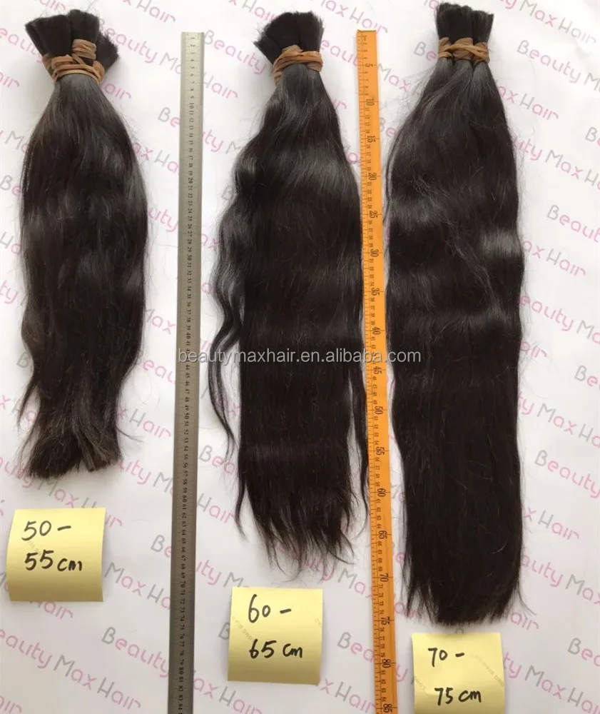 Top sale popular in Brazil South America market factory best quality real one donor raw material virgin hair bulk