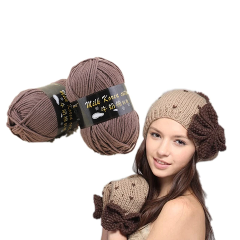 
2019 new style knitting cotton yarn price for crochet yarn 