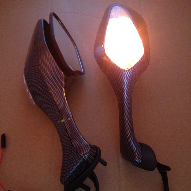 Motorcycle Rearview Mirrors For Honda CBR1000RR CBR 1000 RR 2008 2009 2010 2011 2012 Carbon