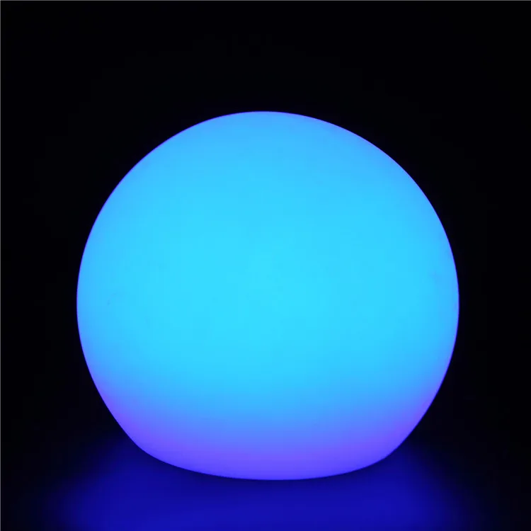 
EU Standards LED Decoration Light Ball CE FCC Certified 30cm 40cm 50cm RGB Outdoor Lamp 16 Colors Change 