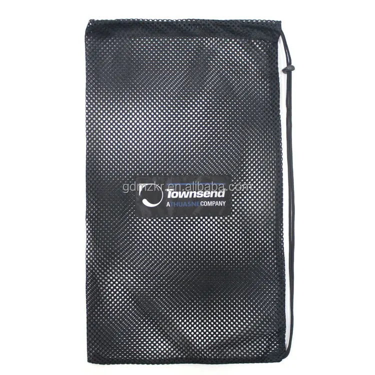 Оптовая продажа, Складная спортивная нейлоновая Сетчатая Сумка на шнурке для футбола