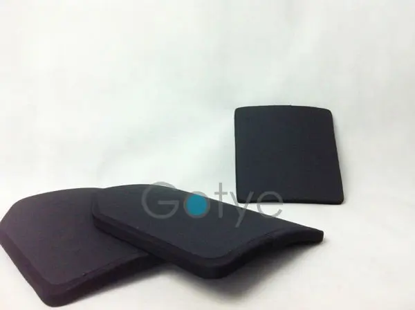 
1.85 kg NIJ III B4C Ceramic Bullet Proof Plate, 10