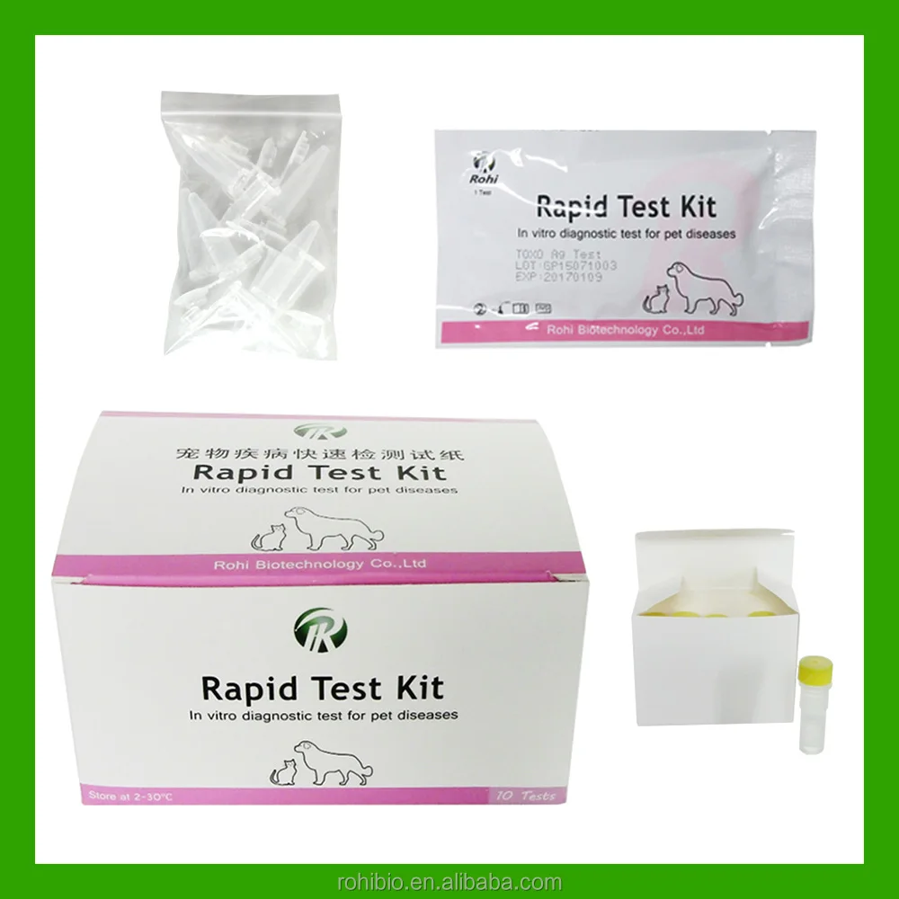
Feline Leukemia Virus Ag Rapid Test kit for veterinary clinics 