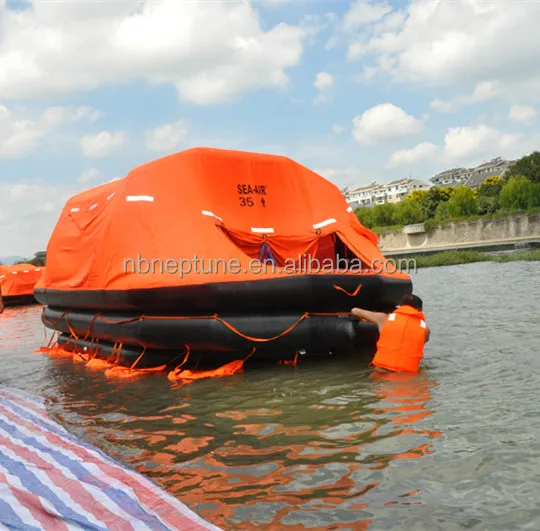 6 Person Self-righting Davit-launched Inflatable Life Raft
