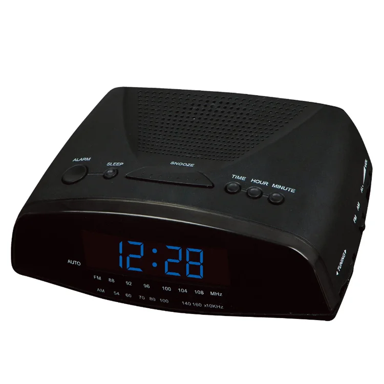 High Quality Factory Price Fancy Smart Alarm Fm Radio Car Digital Clock