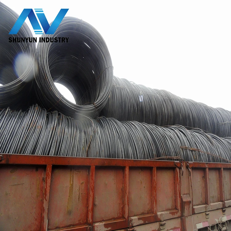 Q195 steel wire rods hard drawing wire