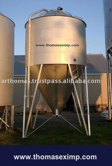 hopper bottom steel silos