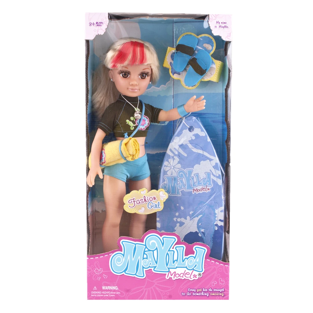 2018 Top Sales Surfer Style Fashion Plastic Doll Toys Cheap From Chinese Manufacturer Direct Sales