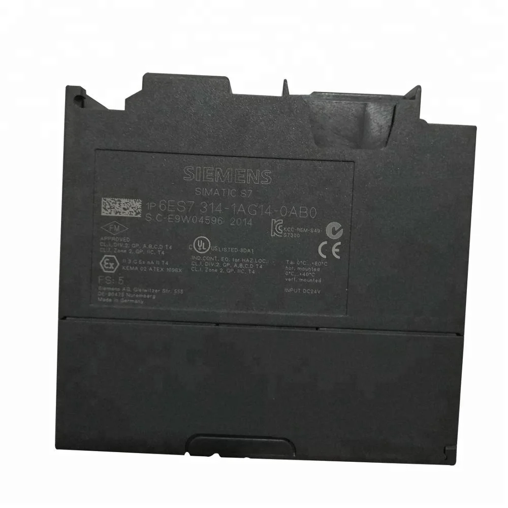 Автоматизация контроллера plc S7 - 300 PLC 6ES7 314-1AG14-0AB0