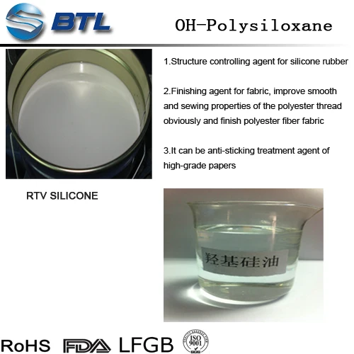 Promotion Organic Silicone Polymer For Rubber Raw Materials