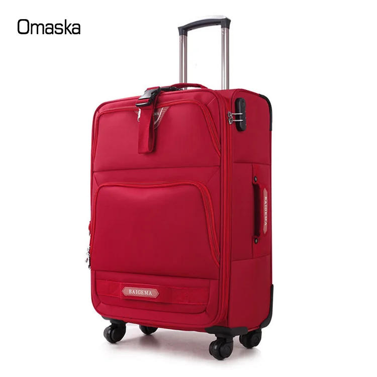 Непромокаемый нейлоновый чемодан OMASKA большой вместимости 3 шт. в комплекте на колесиках