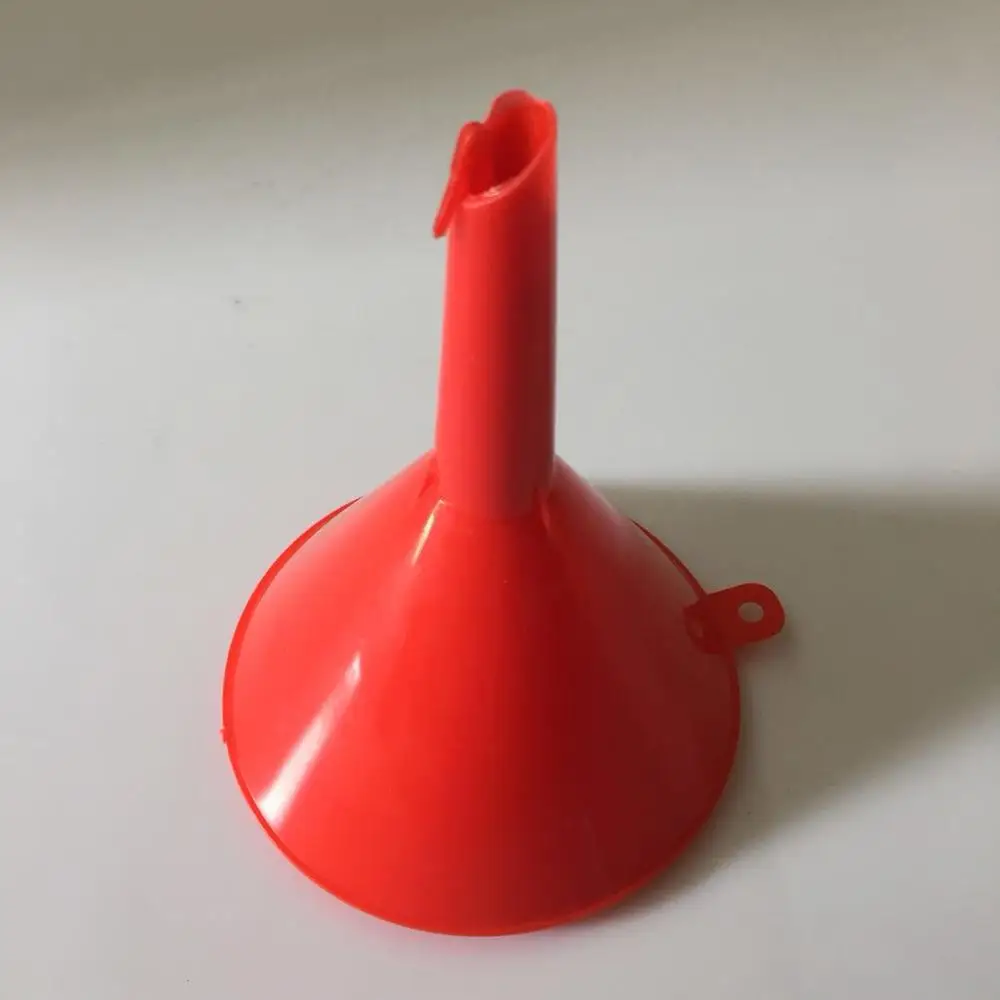 red/blue plastic 4pcs set oil funnel for kitchen tool