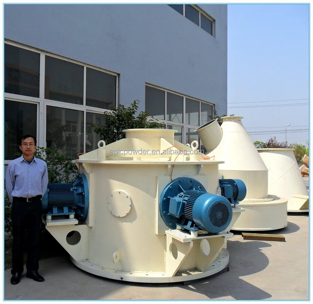Ultrafine CaCo3 Powder Process Ball Mill Classifier