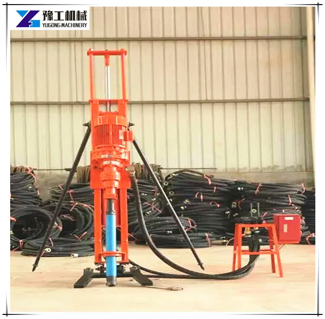 High efficiency well drilling machine bore