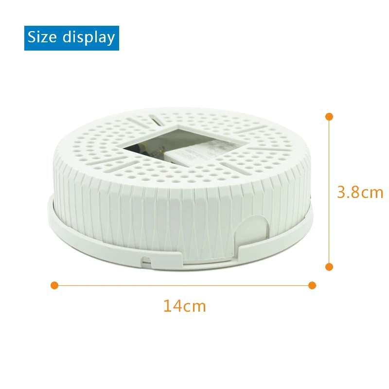 Plastic Wall Mount Bracket two in one standard48V hidden box splitter power supply for CCTV Security Dome Camera