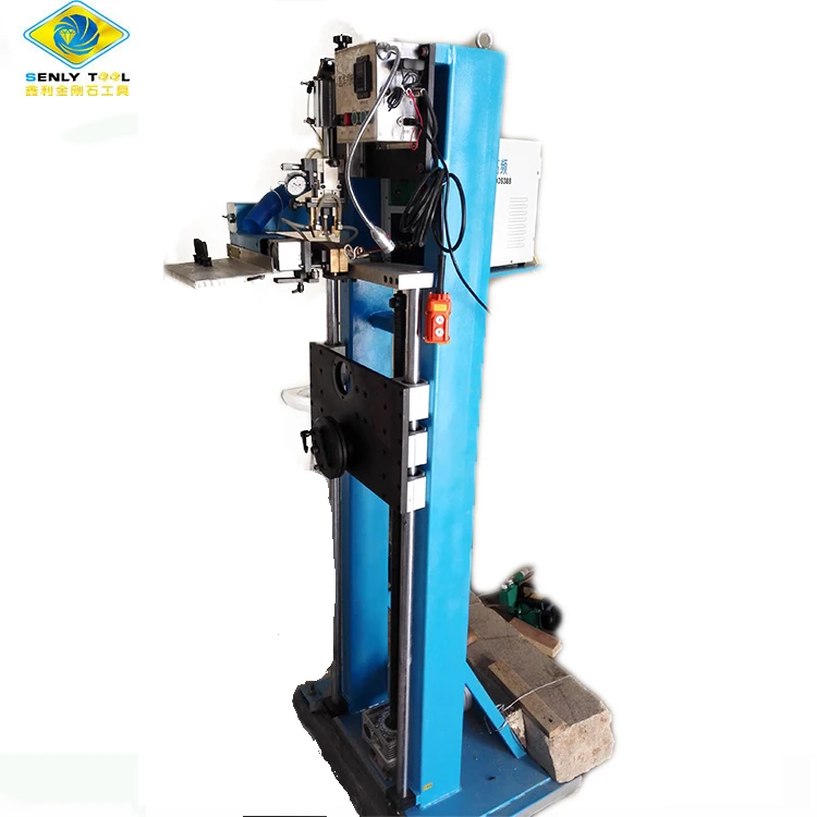250mm-3300mm Manual Rack High Frequency Induction Welding Machine Making Diamond Segment Blade Brazing Machine