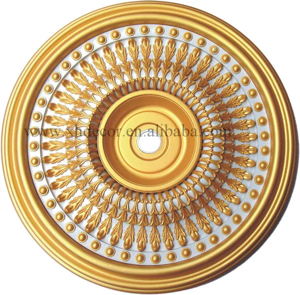 
Antique gold small sun flower instead of gypsum ceiling tiles 
