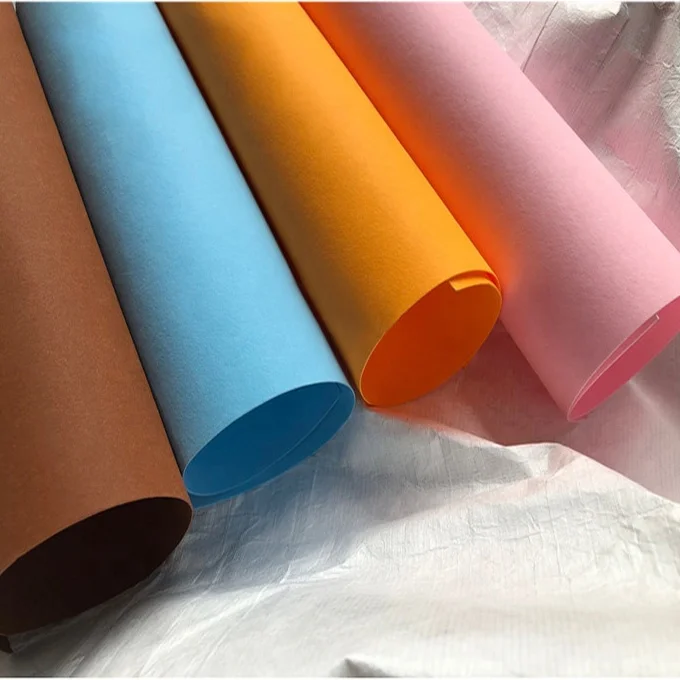 Newest waterproof tear resistant kraft paper material,DIY Art Washable Kraft Paper Rolls (1.5*100m)