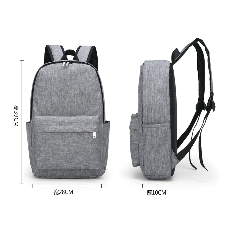 WOBAG Casual shoulder backpack for junior and senior high school students Korea travel backpack computer bag