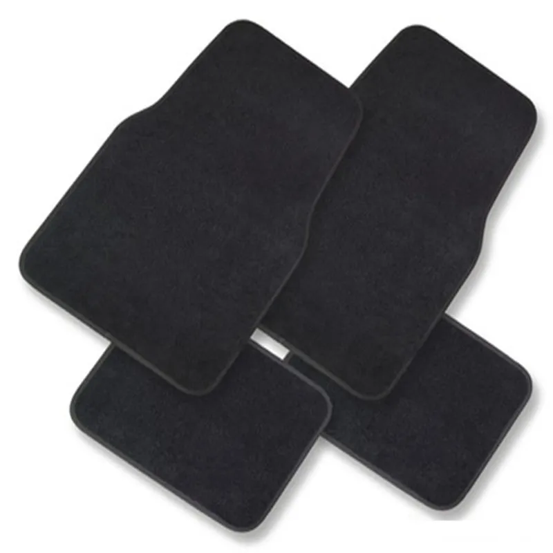 Оптовая Продажа полиэстер Нескользящие автомобильные коврики набор с Спайк бэк-