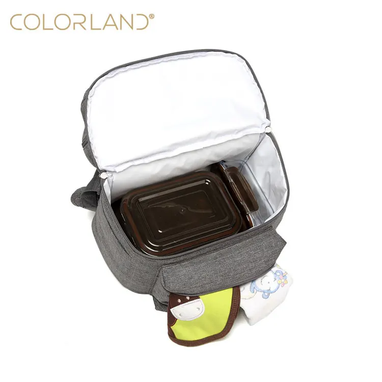 
Super September Multi-functional Mommy Breast Pump Bag Lunch Cooler Backpack 