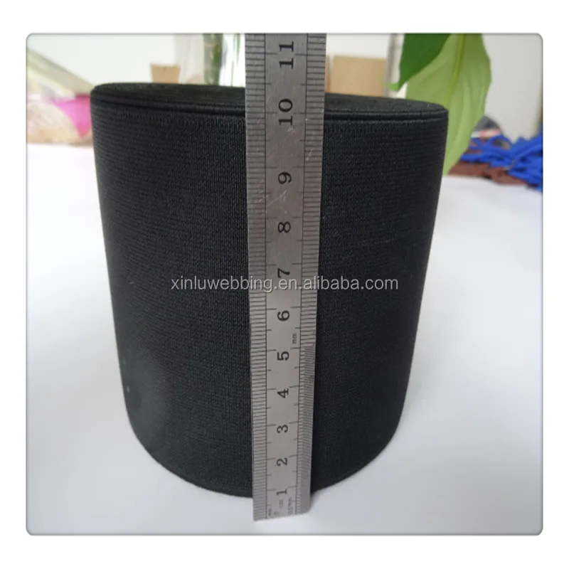 
Fashion soft clear elastic band /waist belt for Garment from factory 