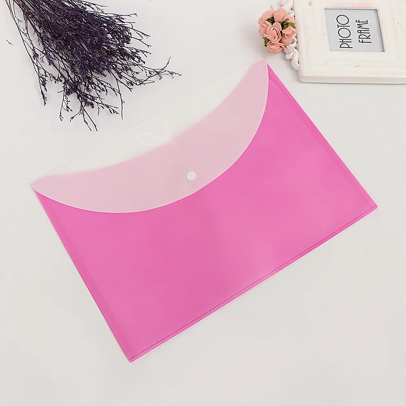 
A5 pocket folder a4 zip pp transparent file 