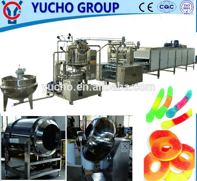 China Big Manufacturer Good Price Gelatin Jelly Candy Depositing Machine