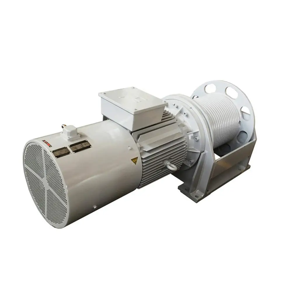 50 kn 4ton hydraulic winch 5 ton 5000 kg hydraulic trawl winch 5 ton single drum winch