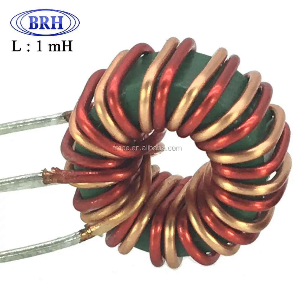 
High frequency smd wire wound ferrite core power inductor 1mh 