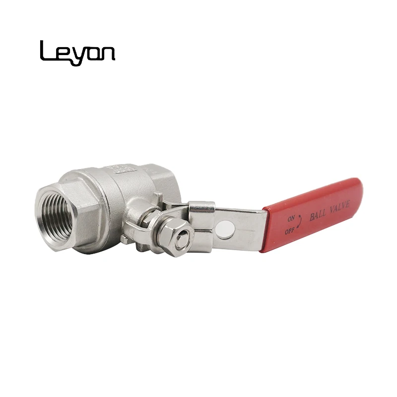 brass ball valve manufacturers ss304 ss316 one piece stainless steel ball valve cf8m 1000wog high pressure