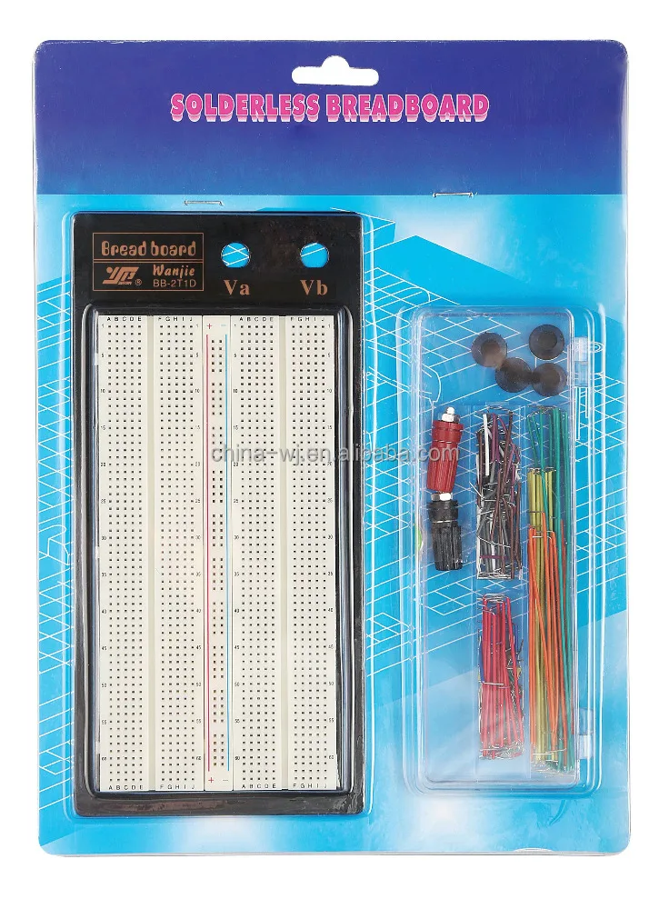Solderless макет и перемычка