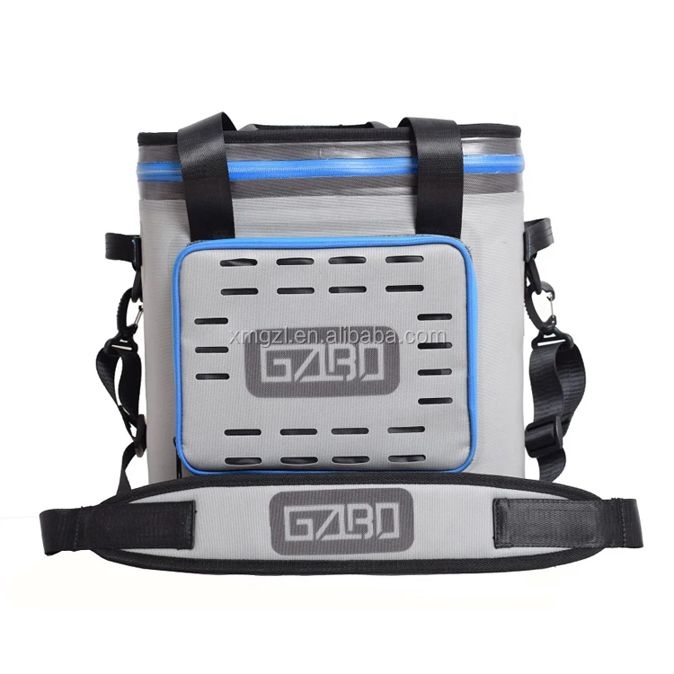 Wholesale Custom TPU 24Cans Waterproof Insulated Thermal Bottle Soft Sided Cooler Bag