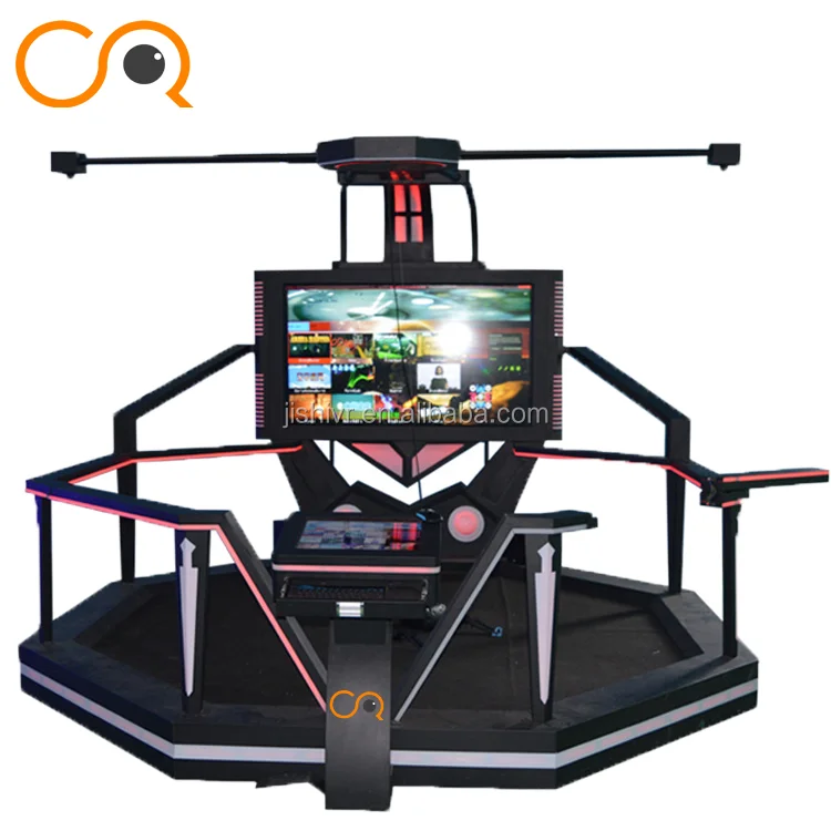 Factory Price Indoor Games Machine HTC VIVE Virtual Reality 9D VR Walker VR Treadmill Applied To Shopping Mall