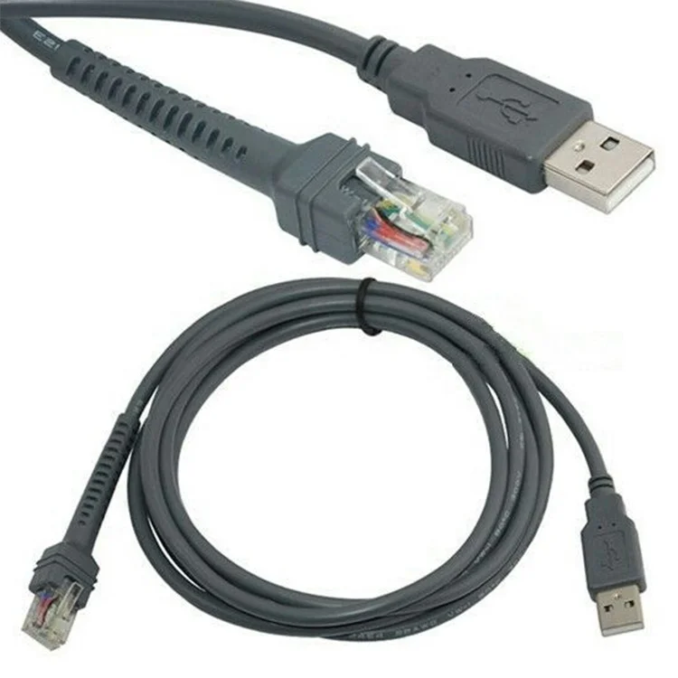  USB-кабель для Honeywell YJ3300 ручной лазерный сканер считывания штрих-кодов типа А на RJ45 6 футов 2