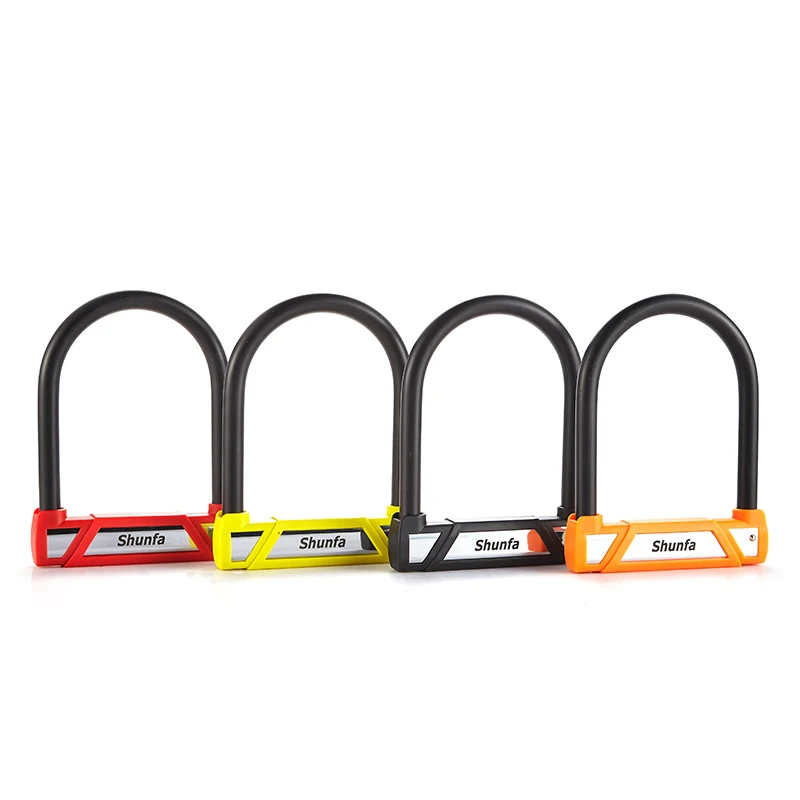 Factory price Suitable forElectric-bike Red wheel lock for motorcycle