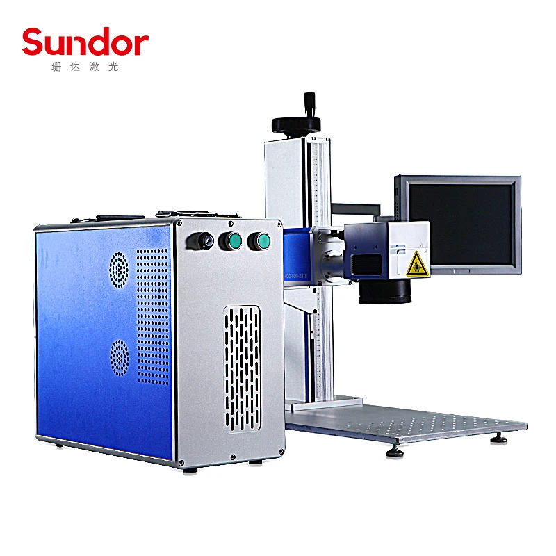 Raycus fiber laser 20w portable laser marking machine