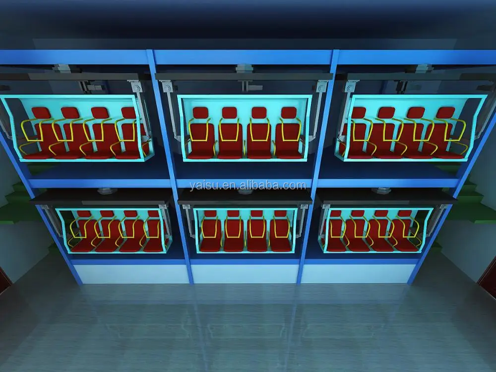 Attractive Virtual Reality 9d Flying Cinema